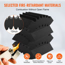 VEVOR Acoustic Foam Panels 4 Pack 16.5 x 6.3 x 12 in Adhesive for Wall Ceiling - RnR Galore