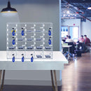 VEVOR Acrylic Cell Phone Locker Box Storage Cabinet Pocket w/Keys 20 Slots Clear - RnR Galore