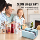 VEVOR Auto Tumbler Heat Press Machine 325 - 887 ml Sublimation Mug Heat Press Blue - RnR Galore