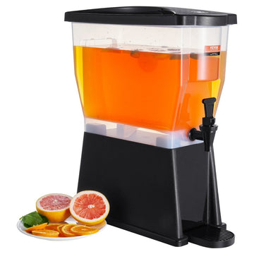 VEVOR Beverage Dispenser, 3 Gallon Drink Dispenser for Parties, Plastic Juice Dispenser with Stand Spigot Lid, Iced Tea Lemonade Juice Water Dispenser, for Restaurants, Hotels, Parties - RnR Galore
