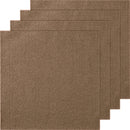 VEVOR Carpet Tiles Peel and Stick, Squares Self Adhesive Carpet Floor Tile, Soft Padded Carpet Tiles, Easy Install DIY for Bedroom Living Room Indoor Outdoor (10 Tiles, Dark Brown) - RnR Galore