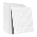 VEVOR Ceiling Tiles 12 - Pack 24 x 24 in PVC Easy Installation White Echo Pattern - RnR Galore