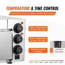 VEVOR Commercial Countertop Pizza Oven Electric Pizza Oven for 16" Pizza Indoor - RnR Galore