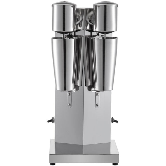 Vevor Commercial Milkshake Maker Machine Double Heads Thickshake Frother Stainless - RnR Galore