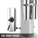 Vevor Commercial Milkshake Maker Machine Double Heads Thickshake Frother Stainless - RnR Galore