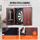 VEVOR Dartboard and Cabinet Set Official Size Complete Accessory Steel Tip Dart - RnR Galore
