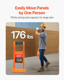 VEVOR Drywall Carrier 2 Pack Plywood Carriers Handles with 79.8 kg Load - RnR Galore