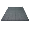 VEVOR Dump Truck Mesh Tarp, 5 x 14 ft, PVC Coated Black Heavy Duty Cover with 5.5" 18oz Double Pocket, Brass Grommets, Reinforced Double Needle Stitch Webbing Fits Manual or Electric Dump Truck System - RnR Galore