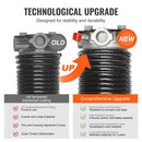 VEVOR Garage Door Torsion Springs Pair of 0.218 x 2 x 23inch with Winding Bars - RnR Galore