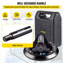 VEVOR Glass Suction Cup, 8'' Vacuum Suction Cup, 220lbs Load Capacity Vacuum Glass Lifter with Plastic Handle, Heavy - Duty Hand - Held Glass Lifter For Granite & Glass Lifting, With a free case - RnR Galore