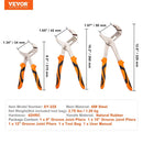 VEVOR Groove Joint Pliers Set Water Pump Pliers 3 - Piece 12 - RnR Galore