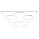 VEVOR Hexagon Garage Lights 66300LM 15 Grids Honeycomb LED Shop Ceiling Light - RnR Galore