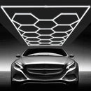 VEVOR Hexagon Garage Lights 86400LM 5 Grid Honeycomb LED Shop Ceiling Light - RnR Galore