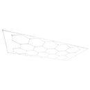 VEVOR Hexagon Garage Lights 86400LM 5 Grid Honeycomb LED Shop Ceiling Light - RnR Galore