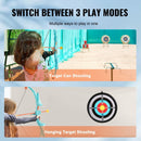 VEVOR Kids Bow and Arrow Set LED Light Up Outdoor Archery Kit Children 10 Arrows - RnR Galore