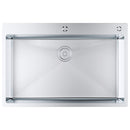 VEVOR Kitchen Sink, 304 Stainless Steel Drop - In Sinks, Top Mount Single Bowl Basin with Accessories(Pack of 3), Household Dishwasher Sinks for Workstation, RV, Prep Kitchen, and Bar Sink, 33 inch - RnR Galore