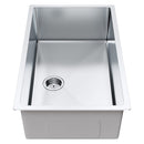 VEVOR Kitchen Sink, 304 Stainless Steel Drop - In Sinks, Undermount Single Bowl Basin with Accessories(Pack of 3), Household Dishwasher Sinks for Workstation, RV, Prep Kitchen, and Bar Sink, 32 inch - RnR Galore