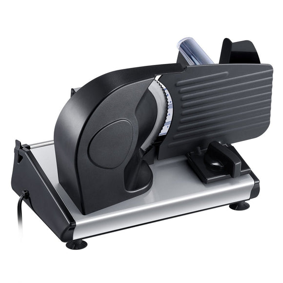 VEVOR Meat Slicer 180W 190 mm Electric Deli Food Slicer for Meat Bread Cheese - RnR Galore