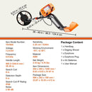 VEVOR Metal Detector for Adults & Kids, 8", Professional Adjustable Higher Accuracy Gold Detector, IP68 Waterproof Coil with LCD Display Advanced DSP Chip, for Detecting Gold Coin Treasure Hunting - RnR Galore