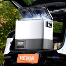 VEVOR Portable Car Refrigerator Freezer Compressor 55L Dual Zone for Car Home - RnR Galore
