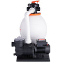VEVOR Sand Filter Above Ground with 850W Pool Pump 18,000 L/H Flow 6 - Way Valve - RnR Galore