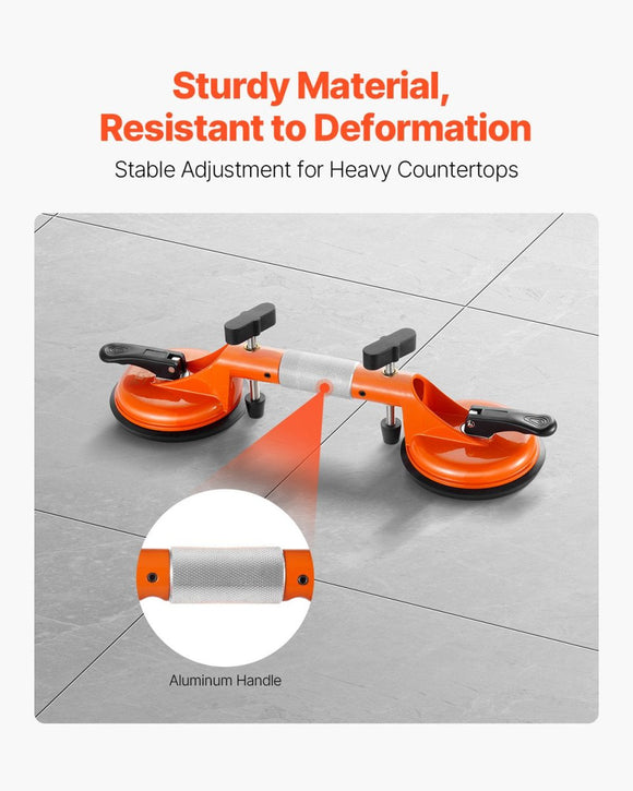 VEVOR Seamless Seam Setter 5" Suction Cup for Countertop Seam Joining & Leveling - RnR Galore