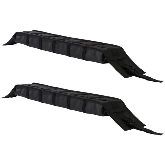 VEVOR Soft Roof Rack Pads 33in 176lbs Load Capacity for Kayak Canoe Surfboard Luggage - RnR Galore