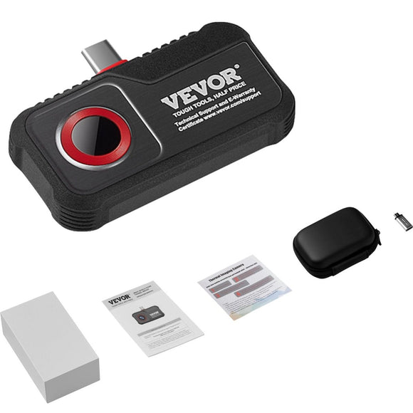 VEVOR Thermal Imaging Camera for Android, 256 x 192 IR Resolution Infrared Thermal Imager with Visual Camera, 25Hz Refresh Rate Thermal Camera for Smartphone/Tablet, - 4 - 1022°F Temperature Range, IP54 - RnR Galore