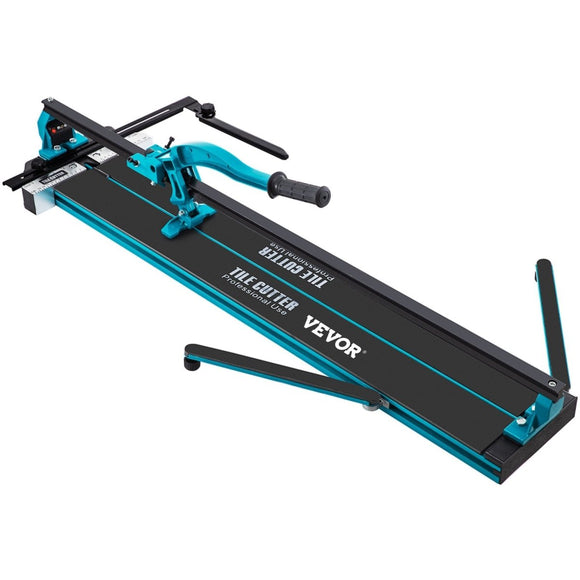 VEVOR Tile Cutter 24in Cutting Tool w/ Laser Guide Single Rail Double Brackets - RnR Galore