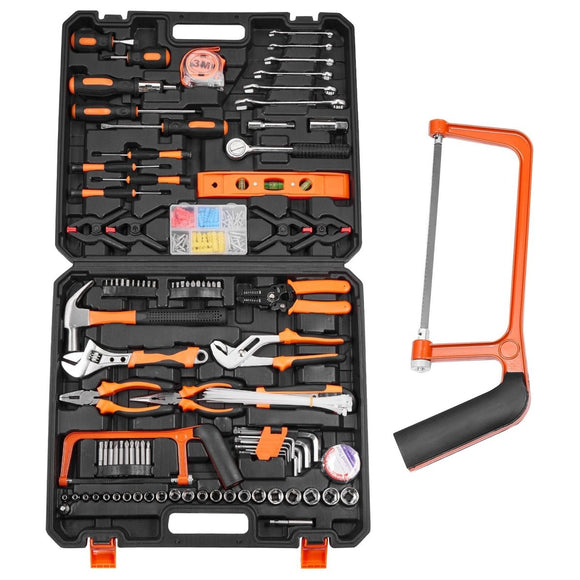 VEVOR Tool Kit 216 Piece General Household Hand Tool Set with Portable Tool Case - RnR Galore