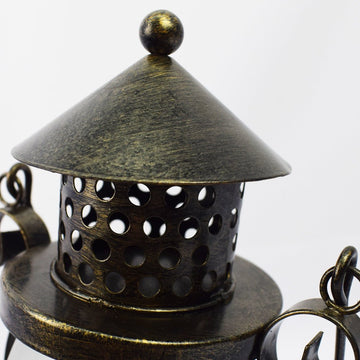 Vintage Solar Pineapple Wind Chime Light - Hanging Garden Decor - RnR Galore