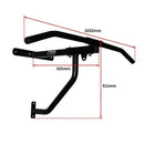 Wall Chin Up Pull Up Bar Punching Bag SpeedBall Station - RnR Galore