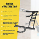 Wall Mounted Multi Grip Chin Up Bar – Heavy Duty Pull Up Station for Upper Body Training - RnR Galore
