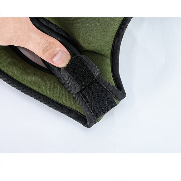 Waterproof Garden Knee Pads High Density EVA Foam Cushion for Weeding & Cleaning Adjustable Neoprene Straps Dark Green 1 Pair - RnR Galore