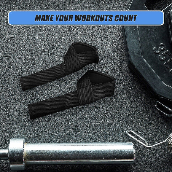Weightlifting Straps Bodybuilding Wrist Support - RnR Galore