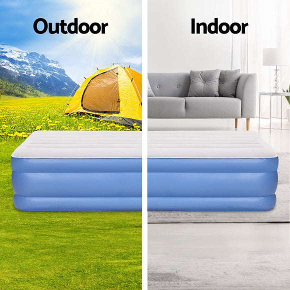Weisshorn Air Mattress Queen Inflatable Bed 50cm Air bed - RnR Galore