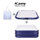 Weisshorn Air Mattress Queen Inflatable Bed Air bed 51cm - RnR Galore