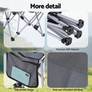 Weisshorn Camping Chair Adjustable Reclining Portable Outdoor Folding Chair Grey - RnR Galore