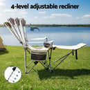 Weisshorn Camping Chair Reclining Adjustable Portable Outdoor Folding Lightweight - RnR Galore