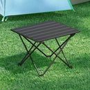 Weisshorn Folding Camping Table 40CM Roll Up Outdoor Picnic BBQ Aluminium Desk - RnR Galore