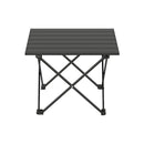 Weisshorn Folding Camping Table 40CM Roll Up Outdoor Picnic BBQ Aluminium Desk - RnR Galore