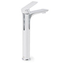WELS Bathroom Chrome Round Tall Basin Mixer Vanity Faucet Laundry Counter Tap - RnR Galore