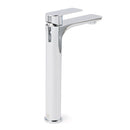 WELS Bathroom Chrome Round Tall Basin Mixer Vanity Faucet Laundry Counter Tap - RnR Galore