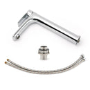 WELS Bathroom Chrome Round Tall Basin Mixer Vanity Faucet Laundry Counter Tap - RnR Galore