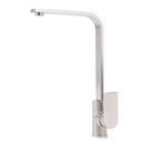 WELS Brushed Nickel Square Kitchen Sink Laundry Mixer 360º Swivel Faucet Tapware - RnR Galore