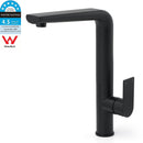 WELS Matte Black Round Kitchen Mixer Sink Tap Swivel Laundry Faucet Spout NEW - RnR Galore
