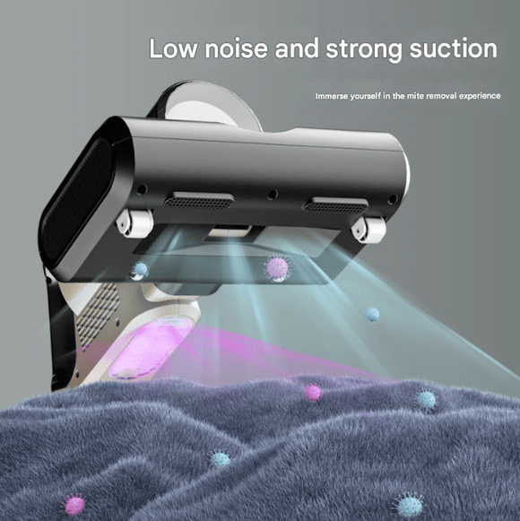 White High - Power Wireless UV Sterilization Mite Removal Vacuum Cleaner - Powerful Suction and Deep Cleaning for Home Use - RnR Galore