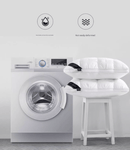 White Luxury Adjustable Bed Pillow Set (2 - Pack) - Hotel Quality Down Alternative for Ultimate Neck Support & Comfort - RnR Galore