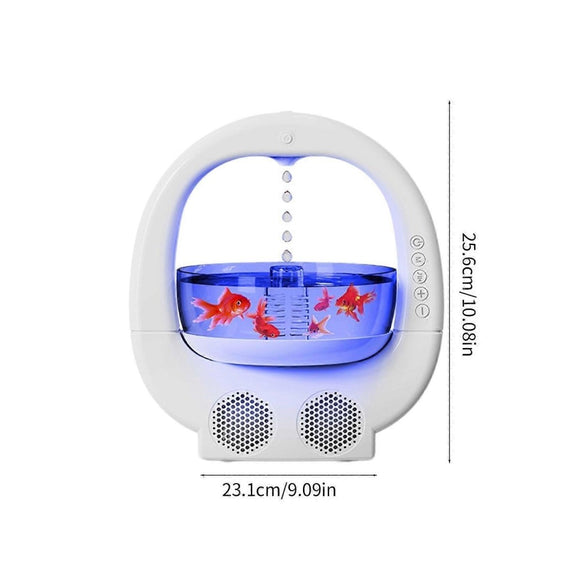 White Multifunctional Home Humidifier with Water Mist for Bedroom - RnR Galore