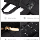 White New Large Capacity Tote Bag - Fashionable Quilted Women's Shoulder Bag and Laptop Bag - RnR Galore